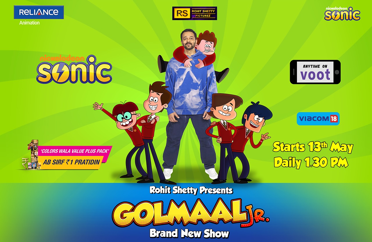 Golmaal Jr Animation Tv Series By Big Animation Reliance Animation